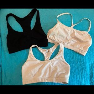 3 sports bras size large